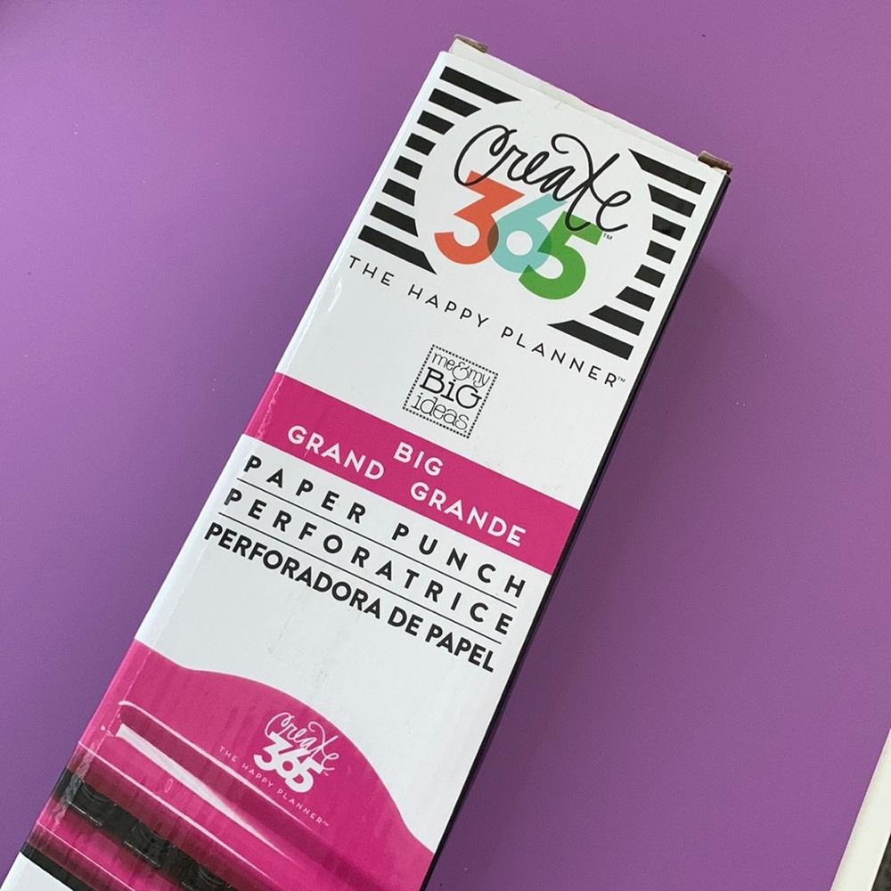 Tha Happy Planner Big Paper Punch